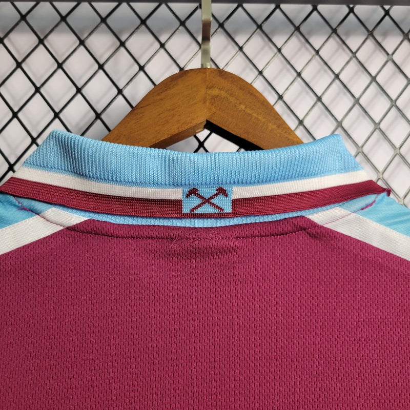 Camisa West Ham Home (1) 1999/01 Fila Retrô Masculina