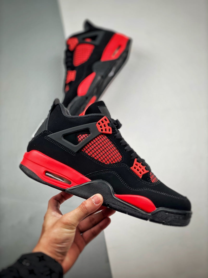 Tênis Nike Air Jordan 4 "Red Thunder" - Rei da Pelada