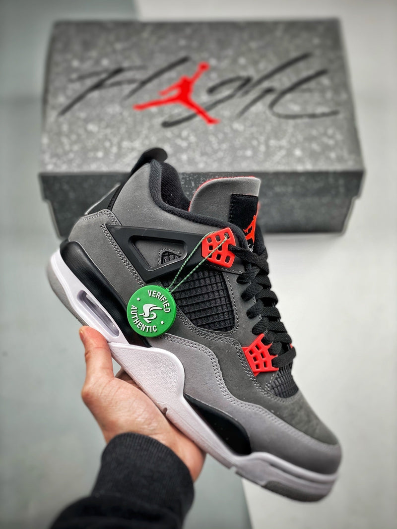 Tênis Nike Air Jordan 4 "Infrared" - Rei da Pelada