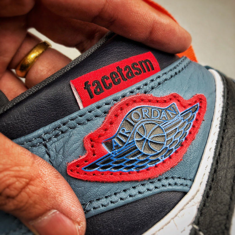 Tênis Cspace Facetasm x Nike Air Jordan 1 Mid - Rei da Pelada