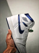 Tênis Nike Air Jordan 1 High "Metalic Navy" - Rei da Pelada
