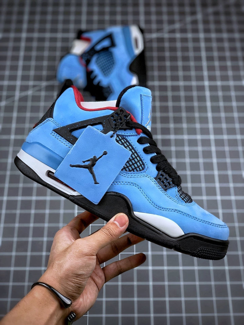 Tênis Travis Scott x Nike Air Jordan 4 'Cactus Jack' - Rei da Pelada