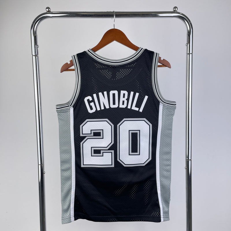 Regata San Antonio Spurs Mitchell & Ness Away 02/03