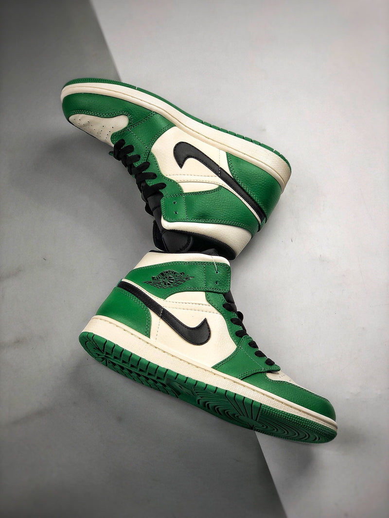 Tênis Nike Air Jordan 1 Mid SE "Pine Green" - Rei da Pelada