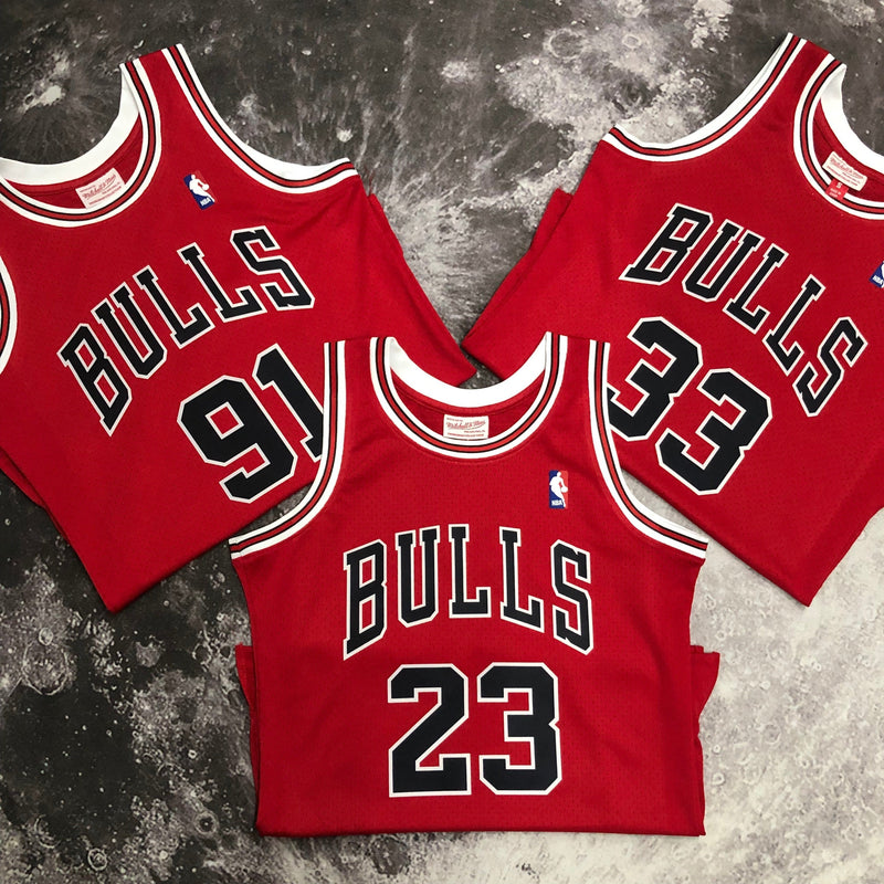 Regata Chicago Bulls Away Mitchell & Ness 97/98