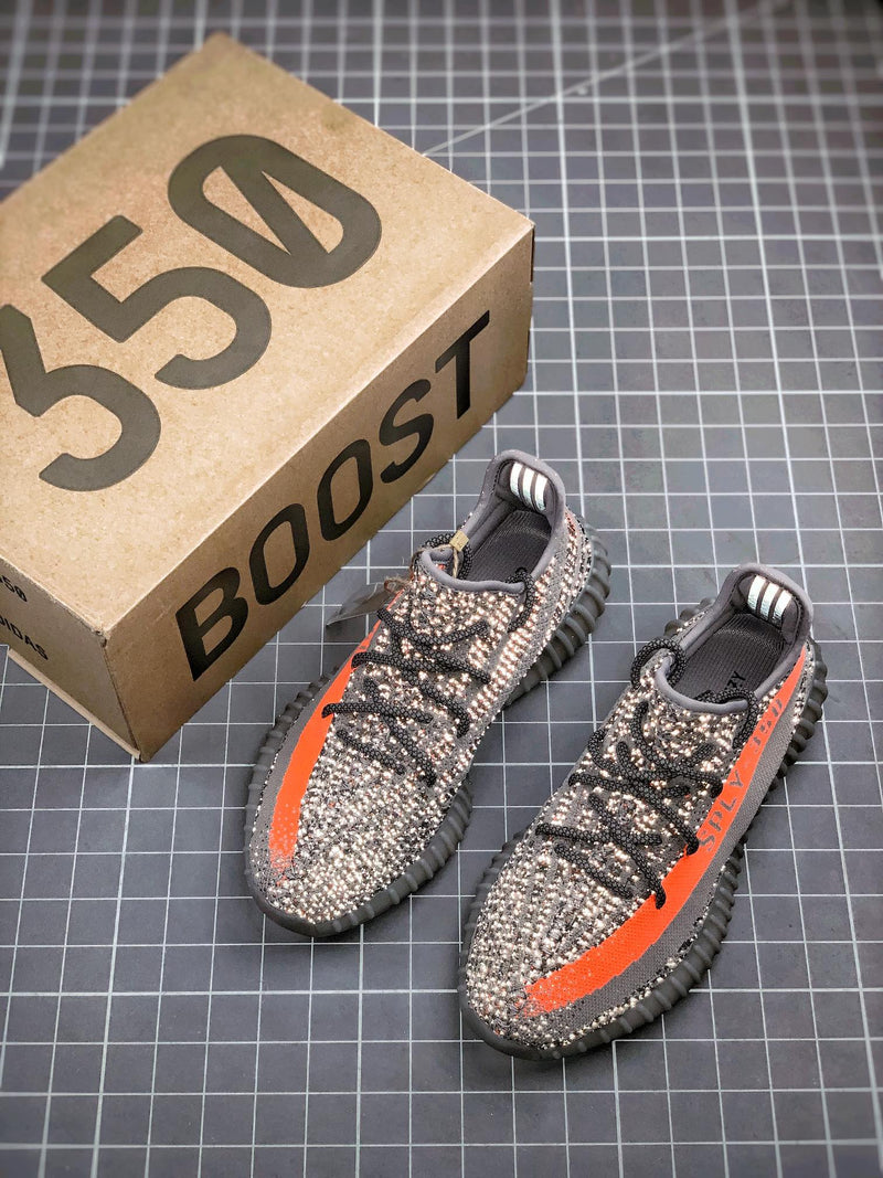 Tênis Adidas Yeezy 350 Boost V2 Beluga (Refletivo) - Rei da Pelada