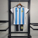 Camisa Seleção Argentina 2022/23 Home 3 - INFANTIL