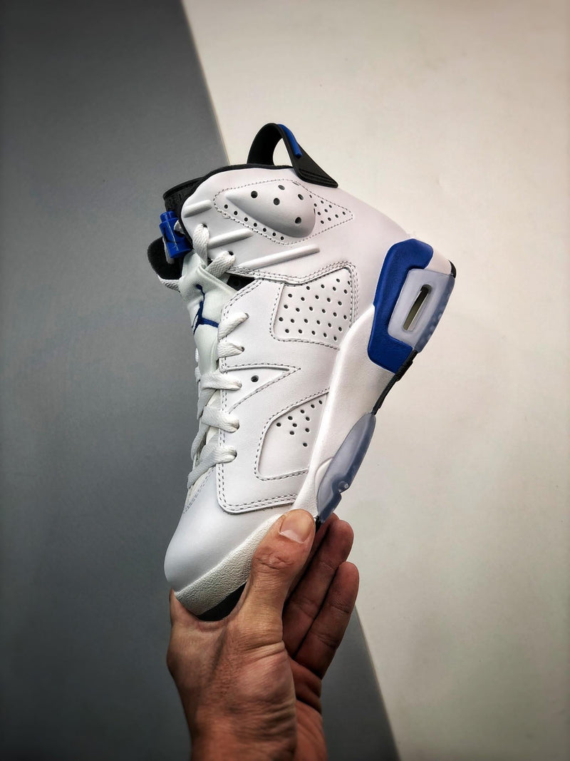 Tênis Nike Air Jordan 6 Retro "Sport Blue" - Rei da Pelada