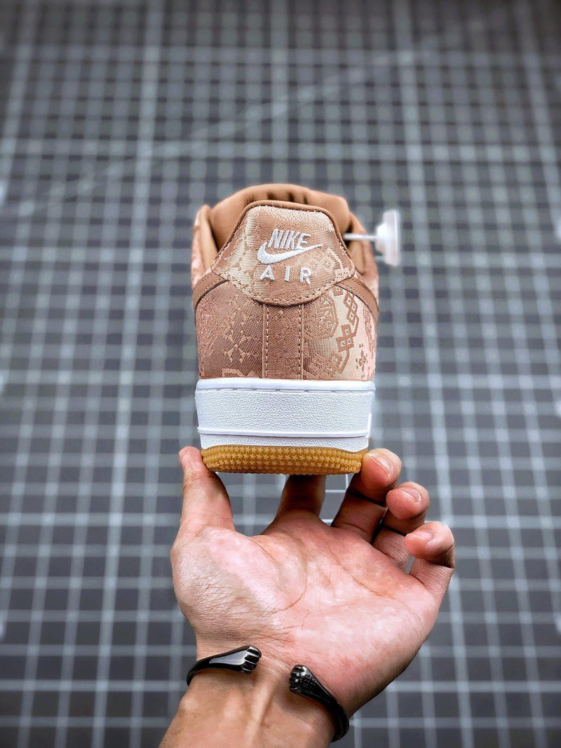 Tênis Nike Air Force 1 Low "CLOT Rose Gold Silk" - Rei da Pelada