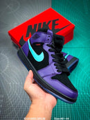 Tênis Nike Air Jordan 1 Zoom High 'Black grape' - Rei da Pelada