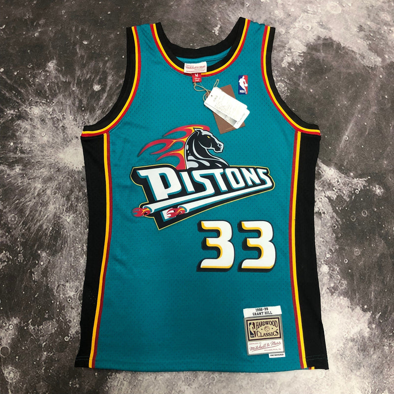 Regata Detroit Pistons Mitchell & Ness Away Edition 98/99