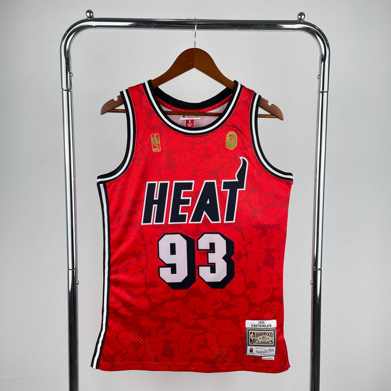 Regata Miami Heat Mitchell & Ness BAPE Edition 1993