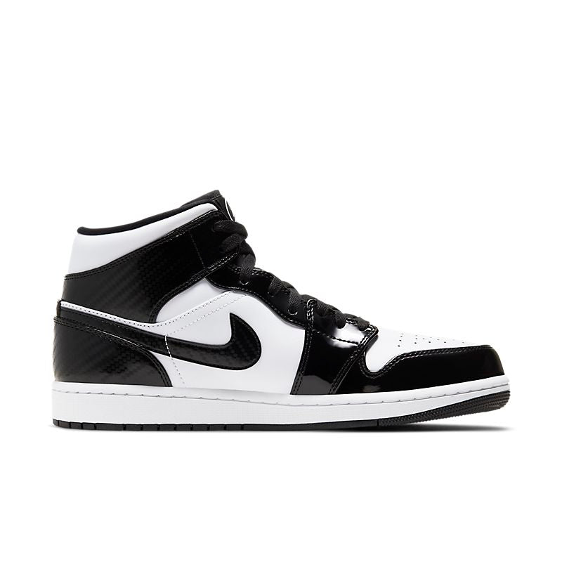 Tênis Nike Air Jordan 1 Mid Carbon Fiber - Rei da Pelada