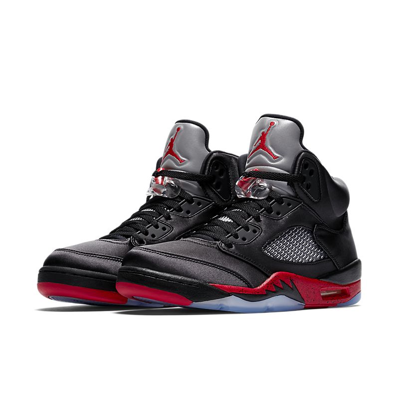 Tênis Nike Jordan 5 Retro Satin Bred - Rei da Pelada