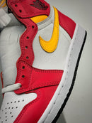 Tênis Nike Air Jordan 1 High "Light Fusion Red" - Rei da Pelada