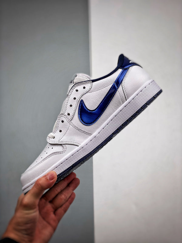 Tênis Nike Air Jordan 1 Low Retro "Metallic" - Rei da Pelada