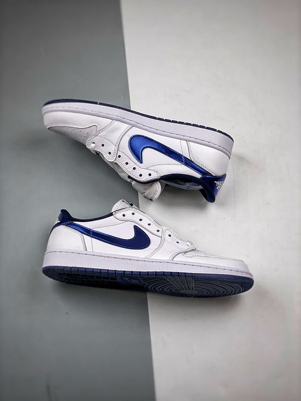 Tênis Nike Air Jordan 1 Low Retro "Metallic" - Rei da Pelada