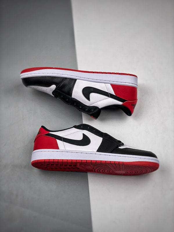 Tênis Nike Air Jordan 1 Low "Black Toe" - Rei da Pelada