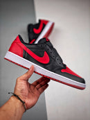 Tênis Nike Air Jordan 1 Low Retro "Bred" - Rei da Pelada