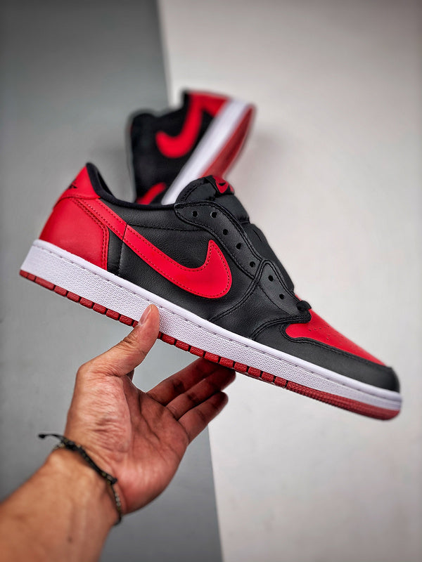 Tênis Nike Air Jordan 1 Low Retro "Bred" - Rei da Pelada