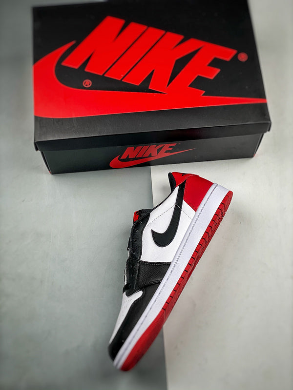 Tênis Nike Air Jordan 1 Low "Black Toe" - Rei da Pelada