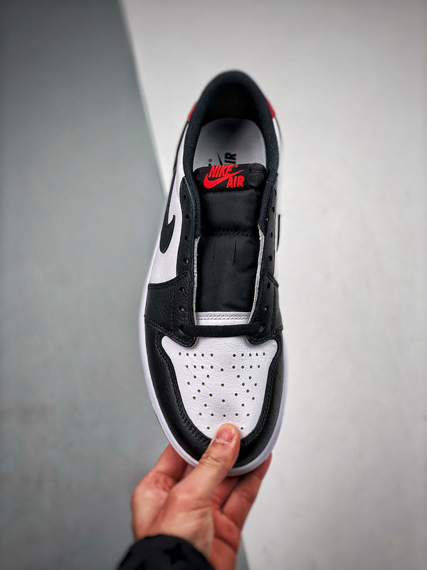 Tênis Nike Air Jordan 1 Low "Black Toe" - Rei da Pelada