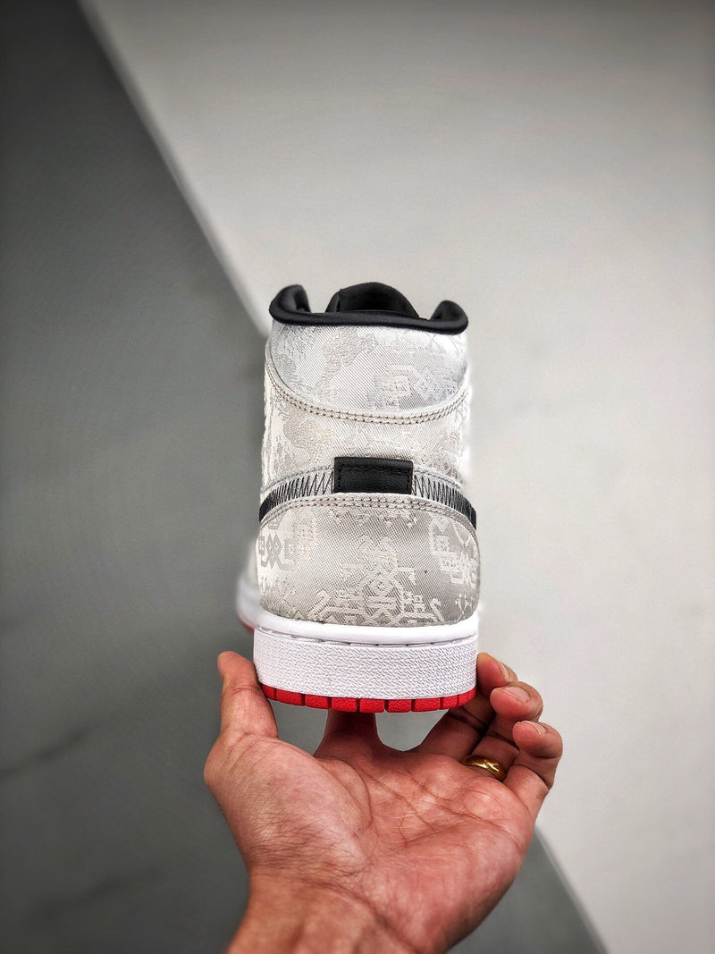 Tênis Edison Chen x Nike Air Jordan 1 Mid 'Fearless' - Rei da Pelada