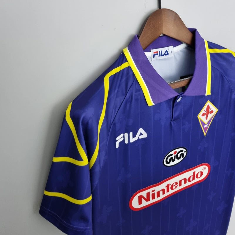 Camisa Fiorentina Home (1) 1997/98 Fila Retrô Masculina