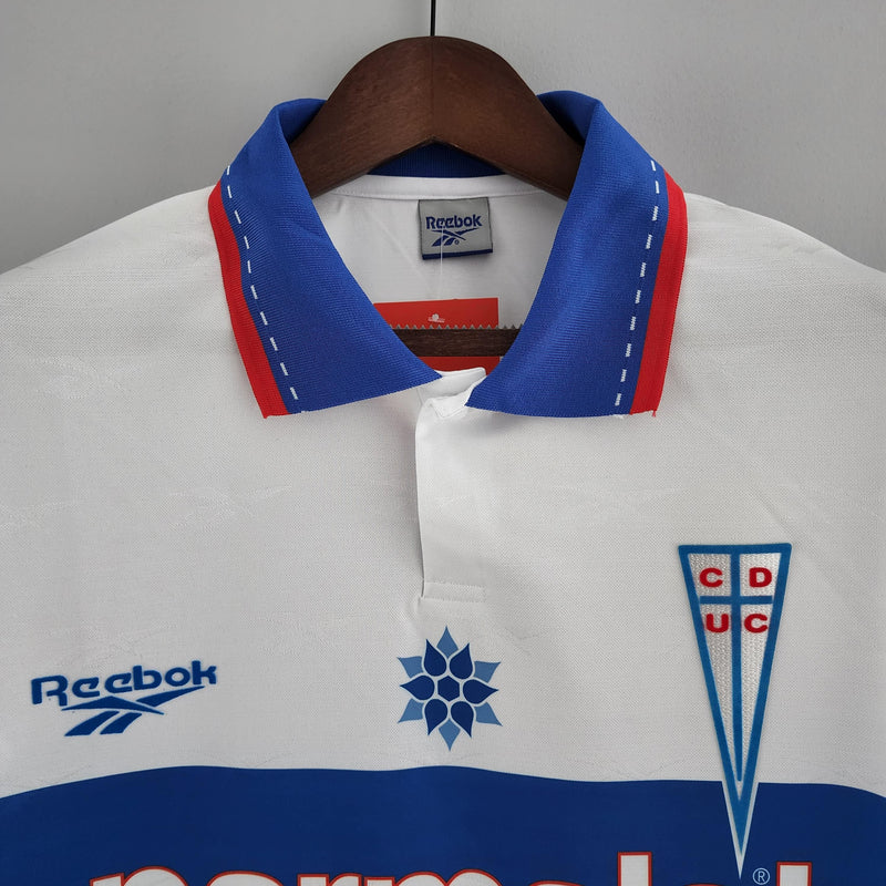 Camisa Universidad Católica Home (1) 1998 Reebok Retrô Manga Longa Masculina