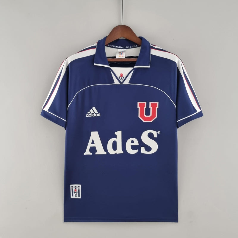 Camisa Universidad de Chile Home (1) 2000/01 Adidas Retrô Masculina