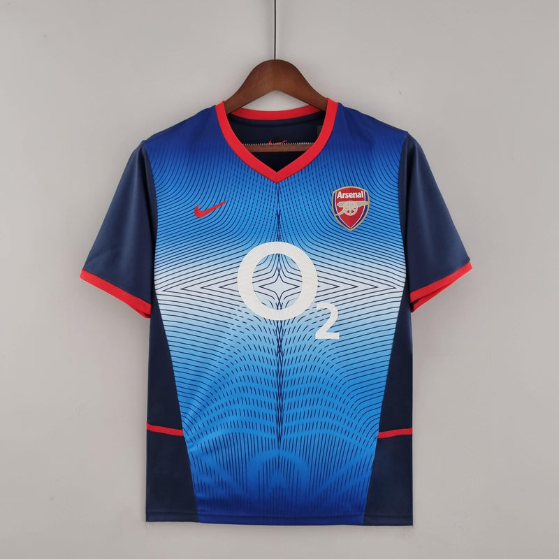 Camisa Arsenal Away (2) 2002/04 Nike Retrô Masculina