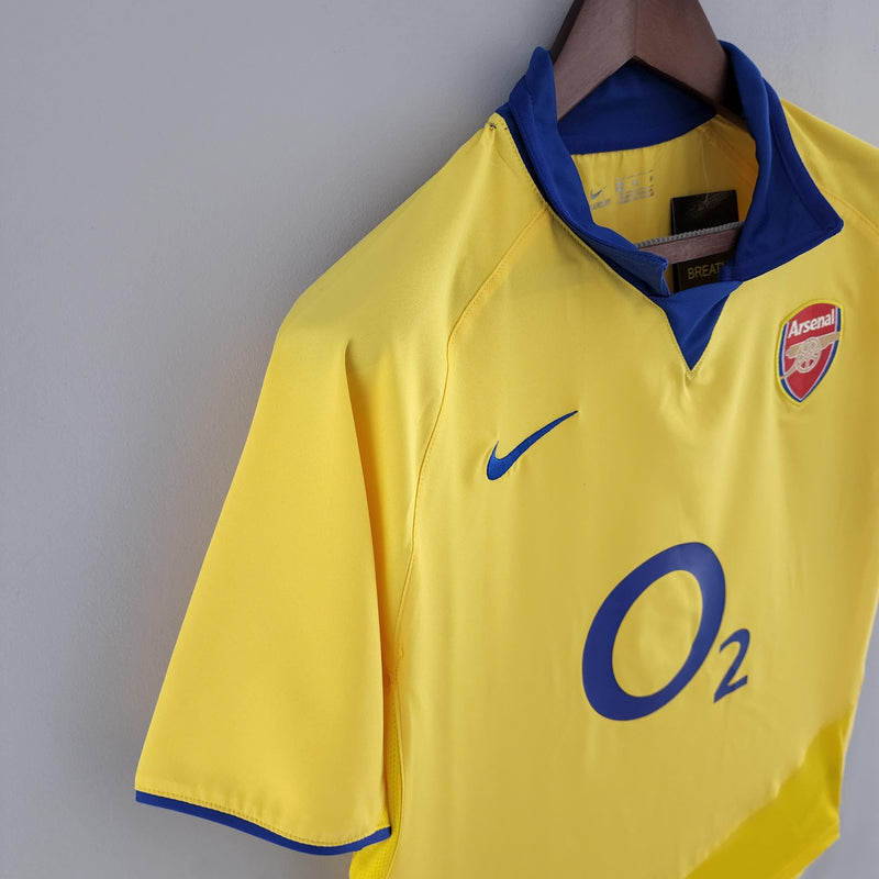 Camisa Arsenal Away (2) 2003/05 Nike Retrô Masculina