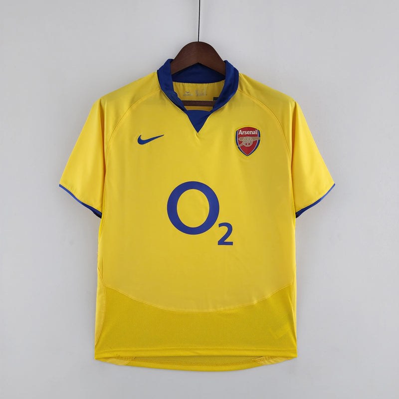 Camisa Arsenal Away (2) 2003/05 Nike Retrô Masculina