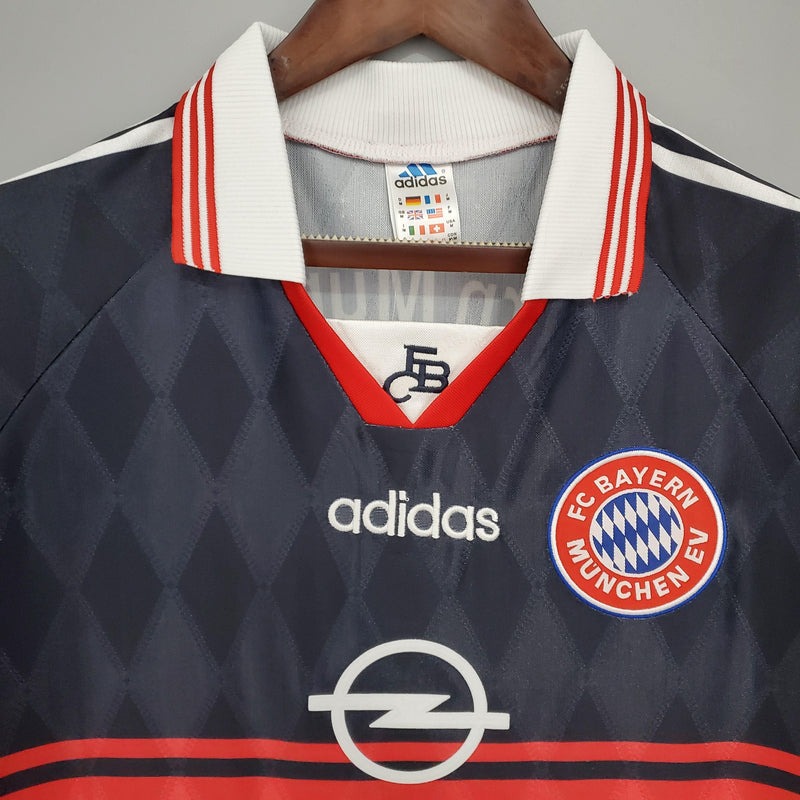 Camisa Bayern de Munique Home (1) 1997/99 Adidas Retrô Masculina