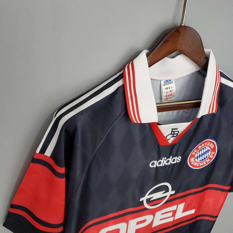 Camisa Bayern de Munique Home (1) 1997/99 Adidas Retrô Masculina