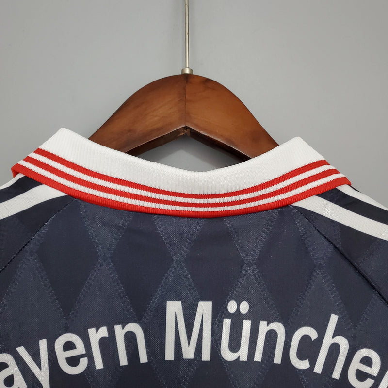 Camisa Bayern de Munique Home (1) 1997/99 Adidas Retrô Masculina