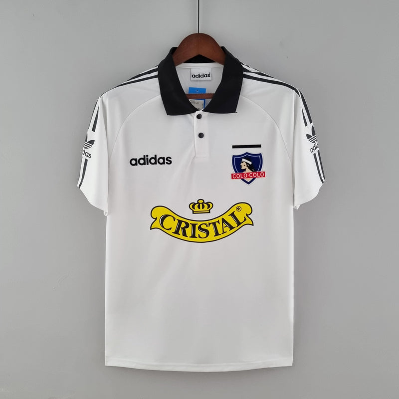 Camisa Colo Colo Home (1) 1992/93 Adidas Retrô Masculina