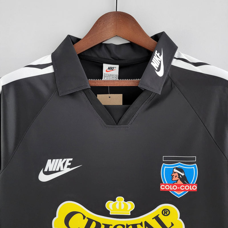 Camisa Colo Colo Away (2) 1995 Nike Retrô Manga Longa Masculina