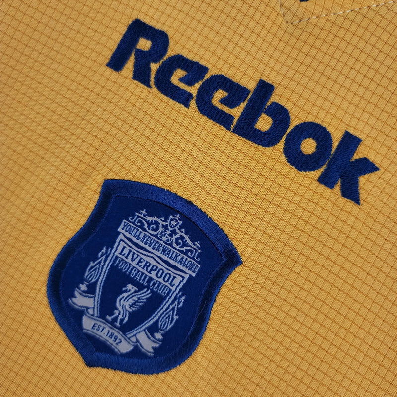 Camisa Liverpool Away (2) 2000/01 Reebok Retrô Masculina