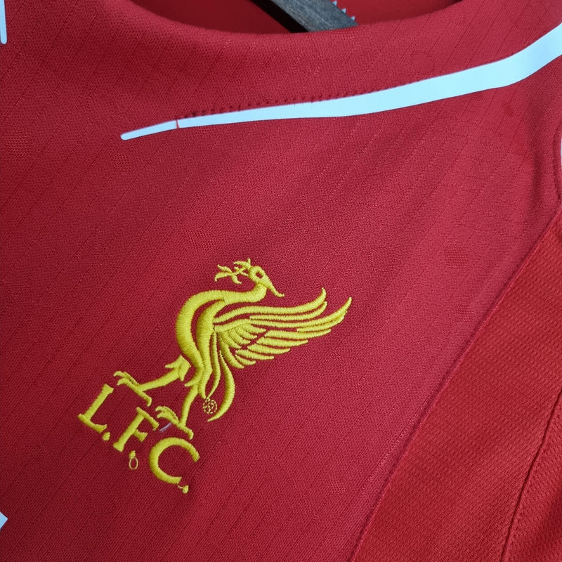 Camisa Liverpool Home (1) 2014/15 Warrior Retrô Masculina