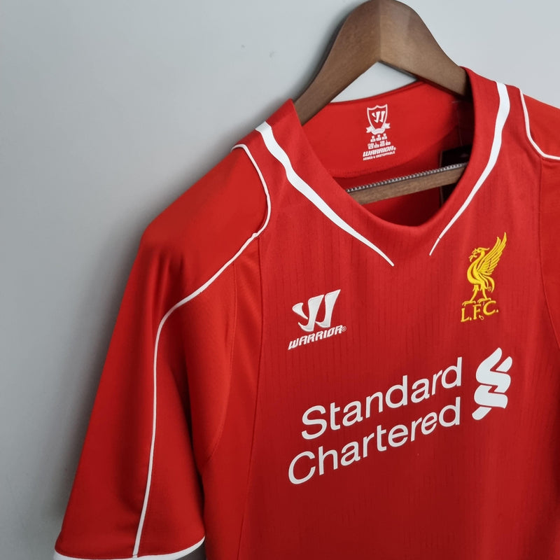 Camisa Liverpool Home (1) 2014/15 Warrior Retrô Masculina