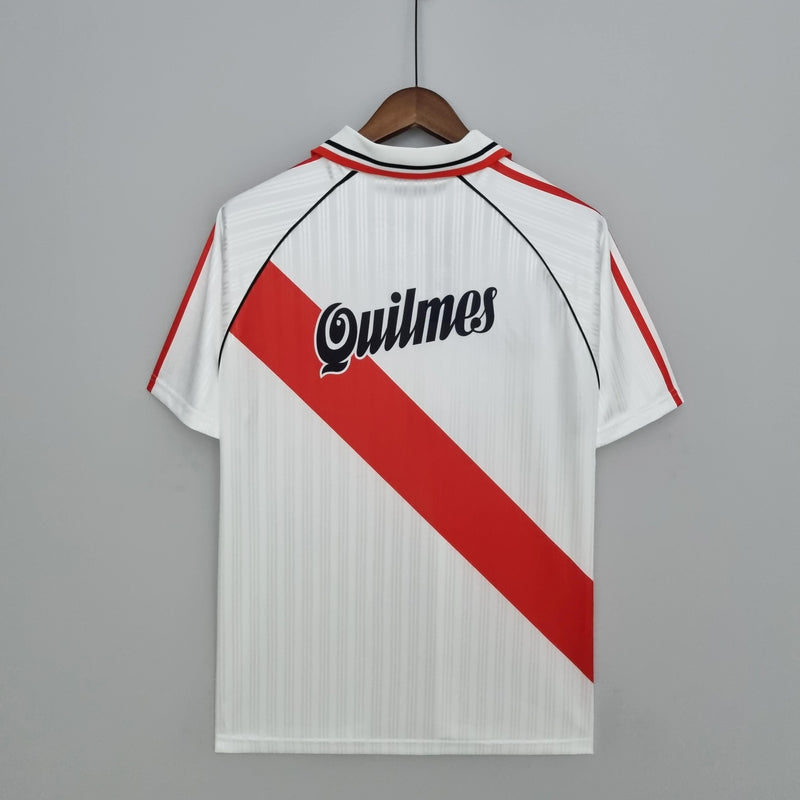 Camisa River Plate Home (1) 1995/96 Adidas Retrô Masculina