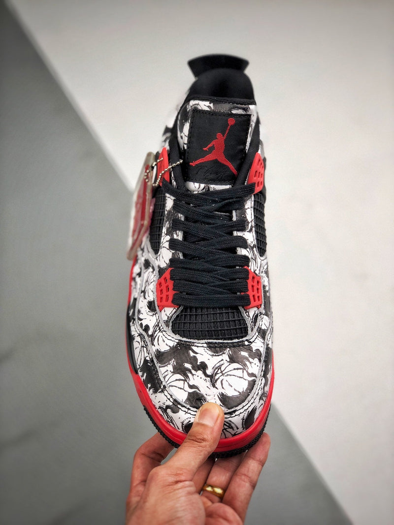 Tênis Nike Air Jordan 4 Retro "SNGL Dy Singles Day/Tattoo" - Rei da Pelada