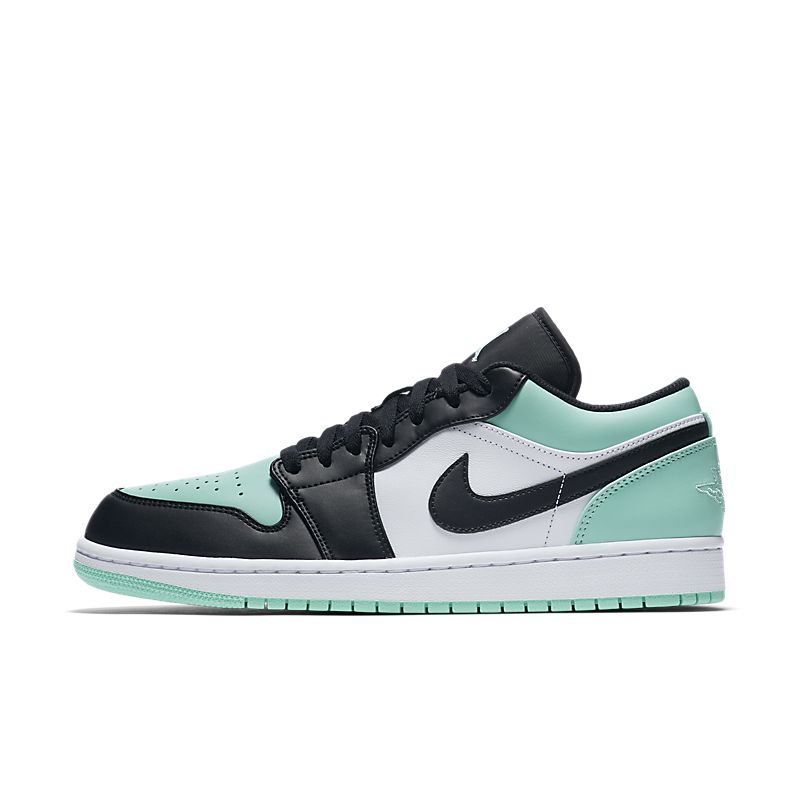 Tênis Nike Air Jordan 1 Low Esmerald Toe - Rei da Pelada