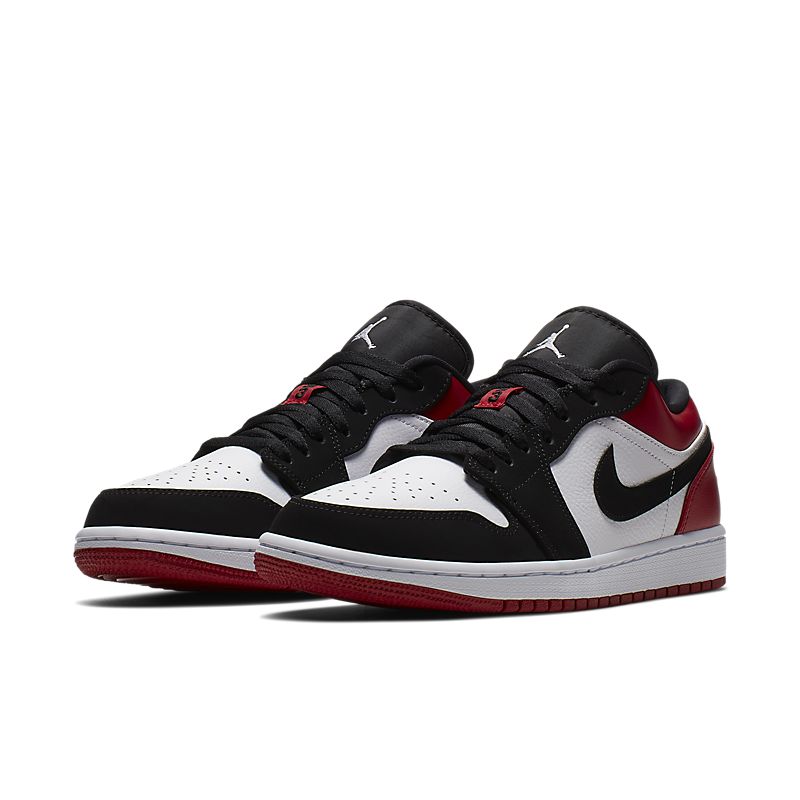 Tênis Nike Jordan 1 Low Black Toe - Rei da Pelada