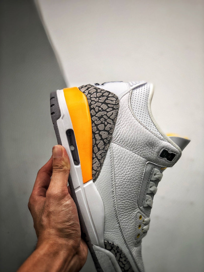 Tênis Nike Air Jordan 3 Retro "Laser Orange" - Rei da Pelada