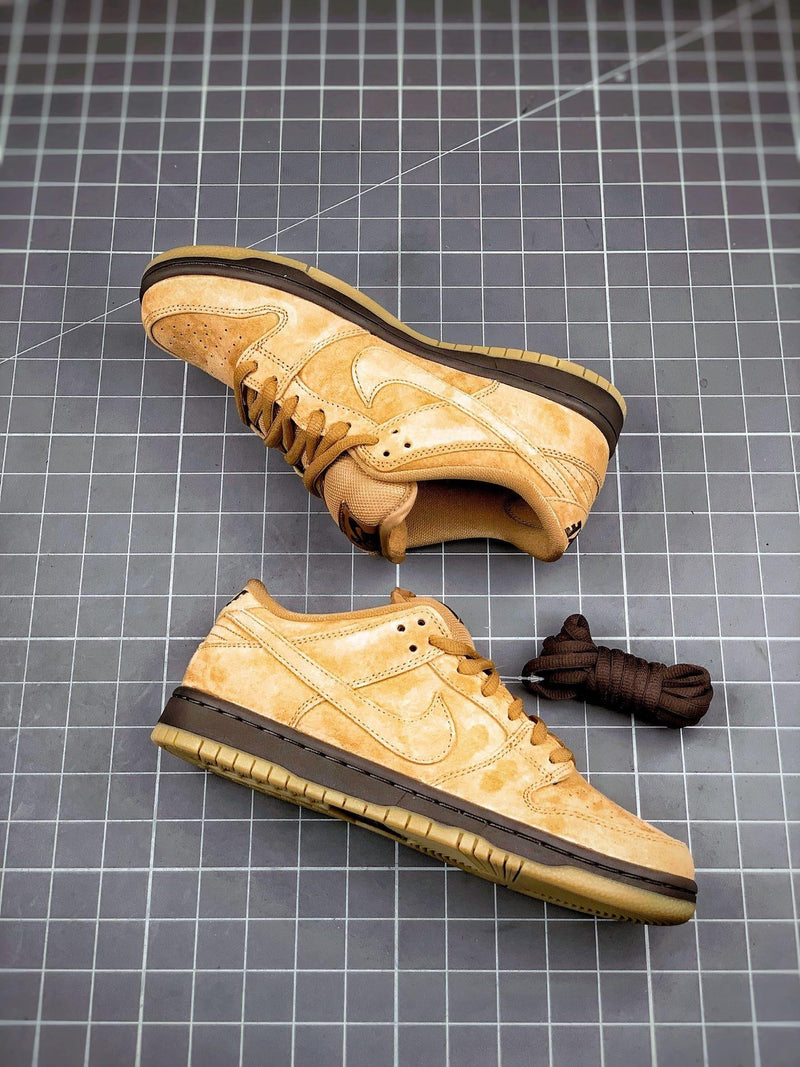 Tênis Nike SB Dunk Low "Wheat Mocha" - Rei da Pelada