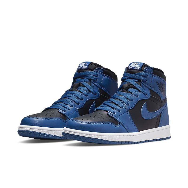 Tênis Nike Air Jordan 1 High Dark Marina Blue - Rei da Pelada