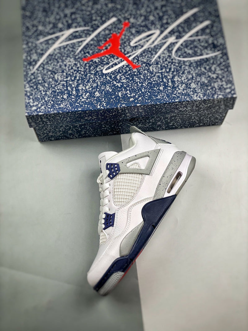 Tênis Nike Air Jordan 4 "Midnight Navy" - Rei da Pelada