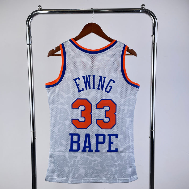 Regata New York Knicks Mitchell & Ness BAPE Edition Home 91/92